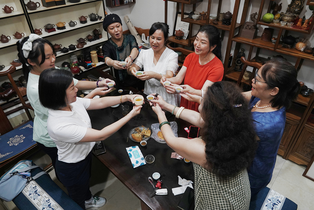 泸州市江阳区民协陶道茶道专委会第三期功夫茶道推广活动