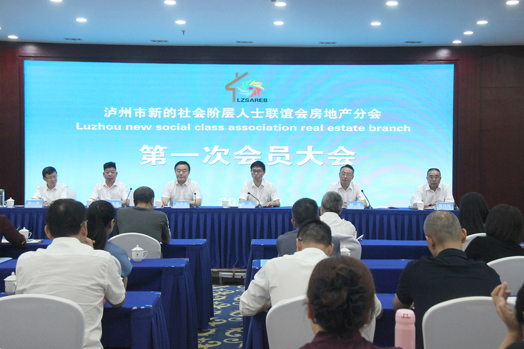 泸州市新的社会阶层人士联谊会房地产分会正式成立